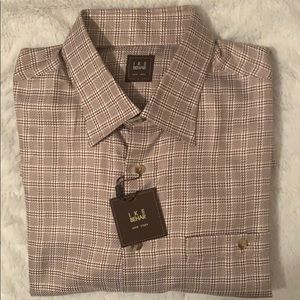 IKE Behar LongSleeve button down Shirt Size L